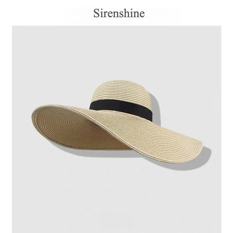 Wide Brim Straw Hat Perfect For Beach Vacation Summer Essential