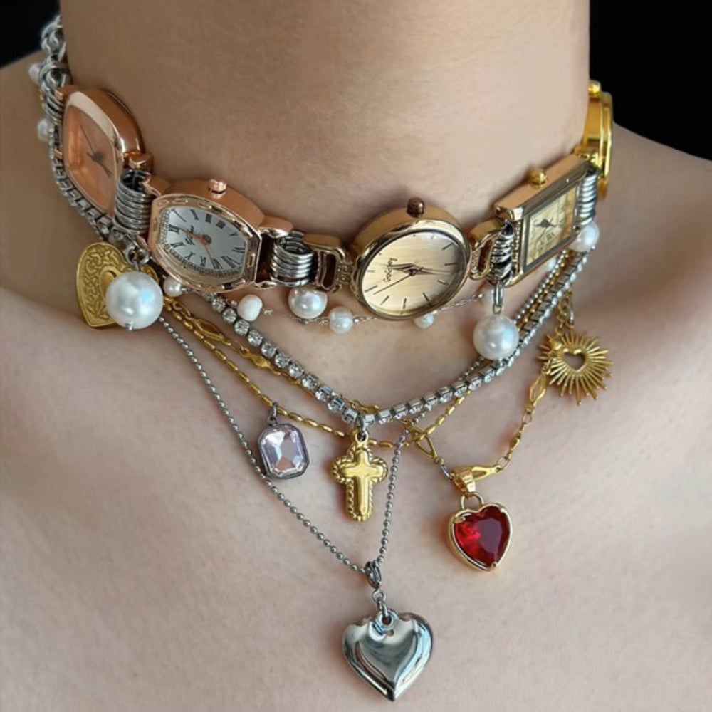 Handmade Punk Metal Choker
