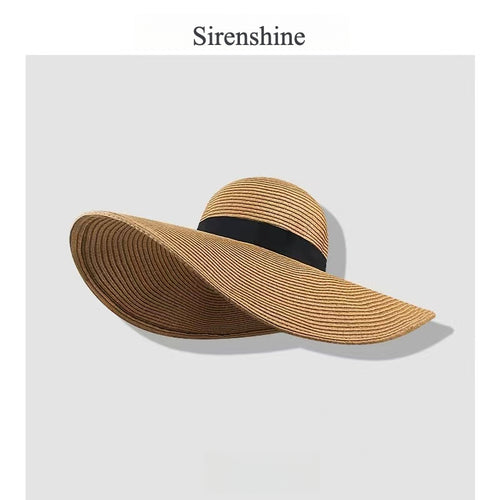 Wide Brim Straw Hat Perfect For Beach Vacation Summer Essential
