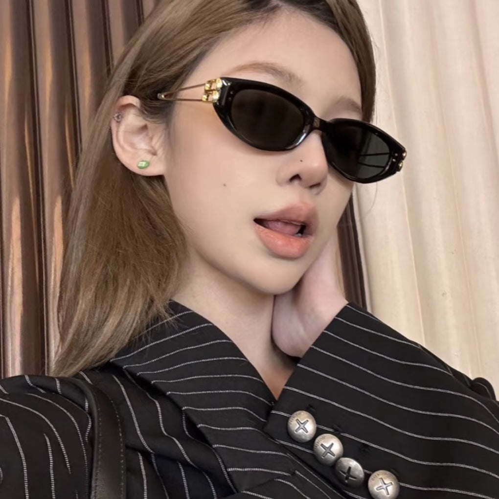 Cat Eye Sunglasses Premium Acetate Frame Unisex UV Protection Driving Beach Vacation